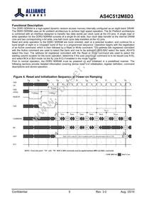 AS4C512M8D3-12BINTR Datasheet Page 9