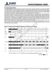 AS4C512M8D3A-12BINTR Datasheet Page 9