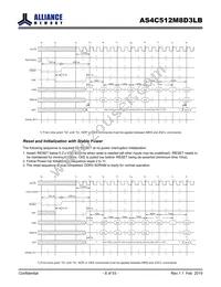 AS4C512M8D3LB-12BAN Datasheet Page 8