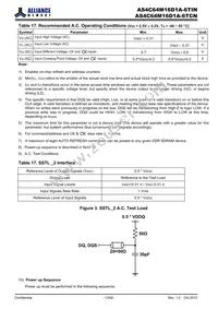 AS4C64M16D1A-6TINTR Datasheet Page 13