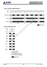 AS4C64M16D1A-6TINTR Datasheet Page 16