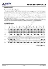 AS4C64M16D3A-12BANTR Datasheet Page 12