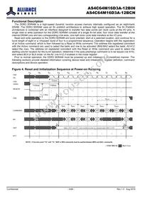 AS4C64M16D3A-12BINTR Datasheet Page 9