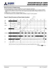 AS4C64M16D3LB-12BINTR Datasheet Page 11