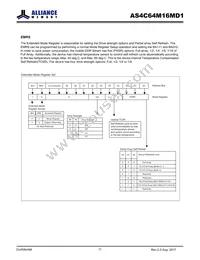 AS4C64M16MD1-5BINTR Datasheet Page 7