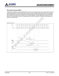 AS4C64M32MD1-5BINTR Datasheet Page 22