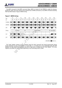 AS4C64M8D3-12BINTR Datasheet Page 13