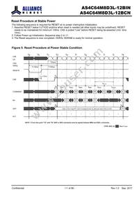 AS4C64M8D3L-12BINTR Datasheet Page 11