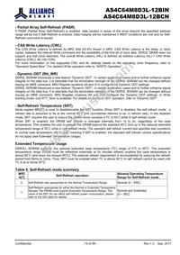 AS4C64M8D3L-12BINTR Datasheet Page 19