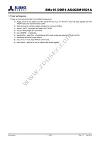 AS4C8M16D1A-5TINTR Datasheet Page 15