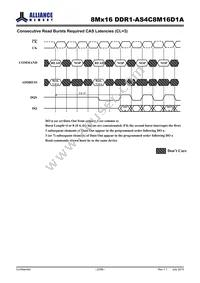 AS4C8M16D1A-5TINTR Datasheet Page 22