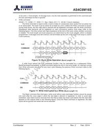 AS4C8M16S-6BINTR Datasheet Page 10