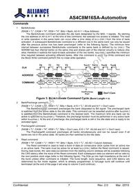 AS4C8M16SA-6BANTR Datasheet Page 8