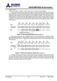 AS4C8M16SA-6BANTR Datasheet Page 11