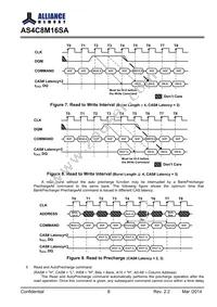 AS4C8M16SA-6BINTR Datasheet Page 9