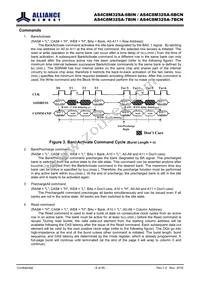 AS4C8M32SA-7BCN Datasheet Page 8