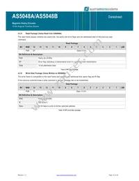 AS5048A-HTSP Datasheet Page 14