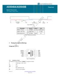AS5048A-HTSP Datasheet Page 23