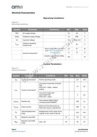 AS5050A-BQFT Datasheet Page 6