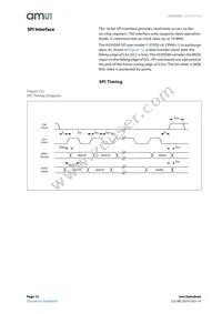 AS5050A-BQFT Datasheet Page 12