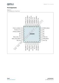 AS5245-HMFP Datasheet Page 4