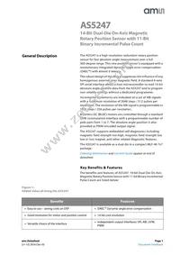 AS5247-HMFT Datasheet Cover