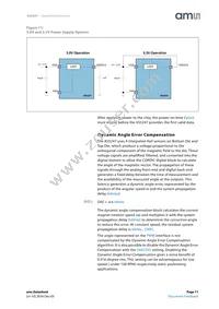 AS5247-HMFT Datasheet Page 11