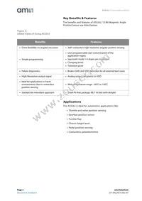 AS5262-HMFP Datasheet Page 2