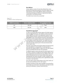 AS6200-AWLT-S Datasheet Page 19