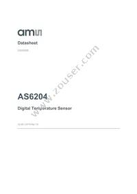 AS6204-AWLT-S Datasheet Cover