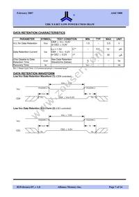 AS6C1008-55BIN Datasheet Page 7