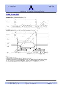 AS6C1008-55STINL Datasheet Page 5