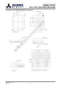 AS6C1016-55BIN Datasheet Page 11