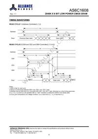 AS6C1608-55BIN Datasheet Page 7
