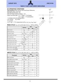 AS6C1616A-55BIN Datasheet Page 5