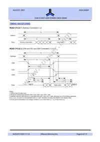 AS6C2008A-55STIN Datasheet Page 6
