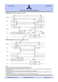 AS6C2008A-55STIN Datasheet Page 7