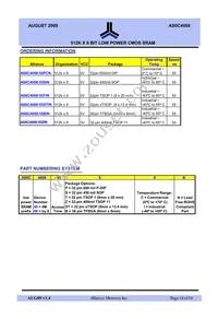 AS6C4008-55BIN Datasheet Page 14