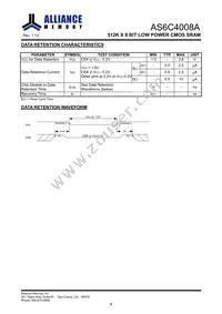 AS6C4008A-55BIN Datasheet Page 9
