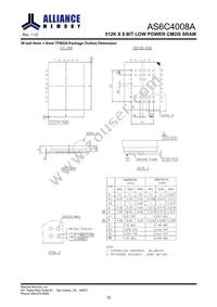 AS6C4008A-55BIN Datasheet Page 13