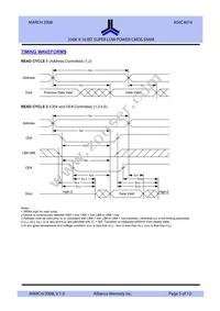 AS6C4016-55BIN Datasheet Page 5