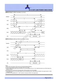 AS6C6264-55PIN Datasheet Page 6