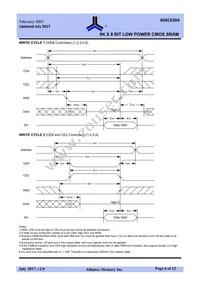AS6C6264-55STCN Datasheet Page 7