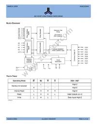 AS6C6264A-70PIN Datasheet Page 2