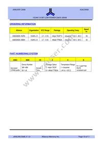 AS6C8008-55ZINTR Datasheet Page 10