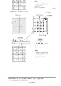 AS6C8008A-45BIN Datasheet Page 13