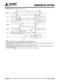 AS6C8016-55TIN Datasheet Page 8
