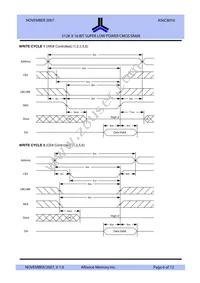 AS6C8016-55ZINTR Datasheet Page 6