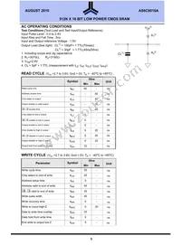 AS6C8016A-55ZIN Datasheet Page 5