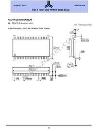 AS6C8016A-55ZIN Datasheet Page 10